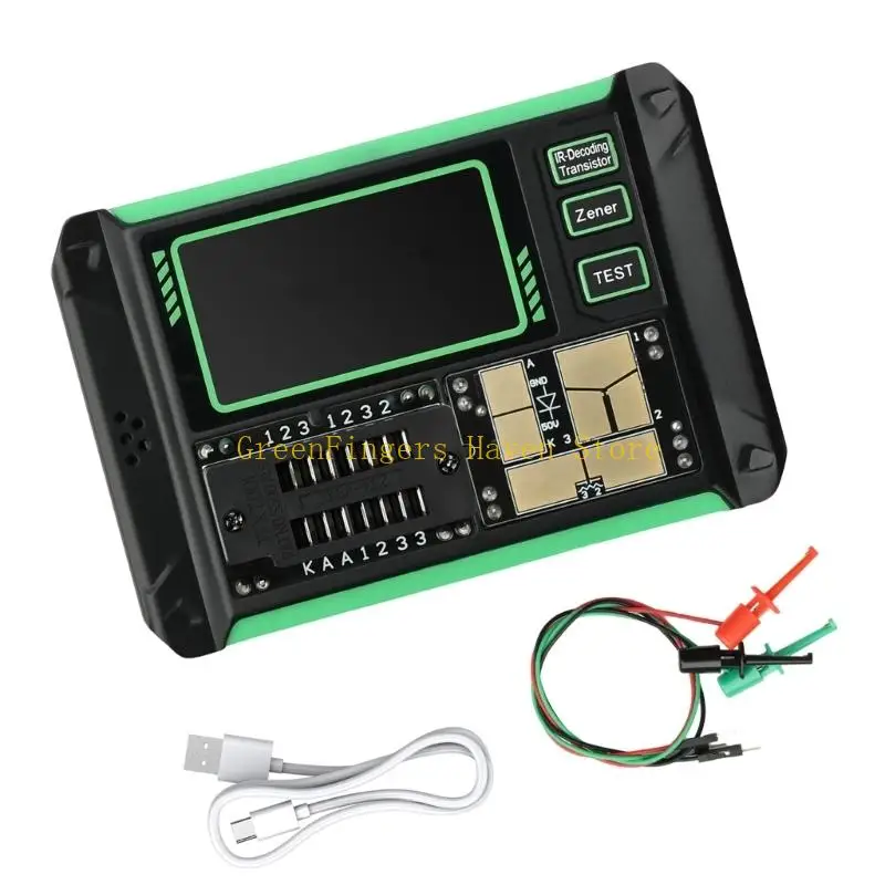 F68D Color Display Parts Tester Handheld Tool for Routine Repair and Troubleshooting