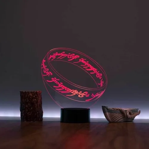 

3D Lord of Rings LED Table Lamp