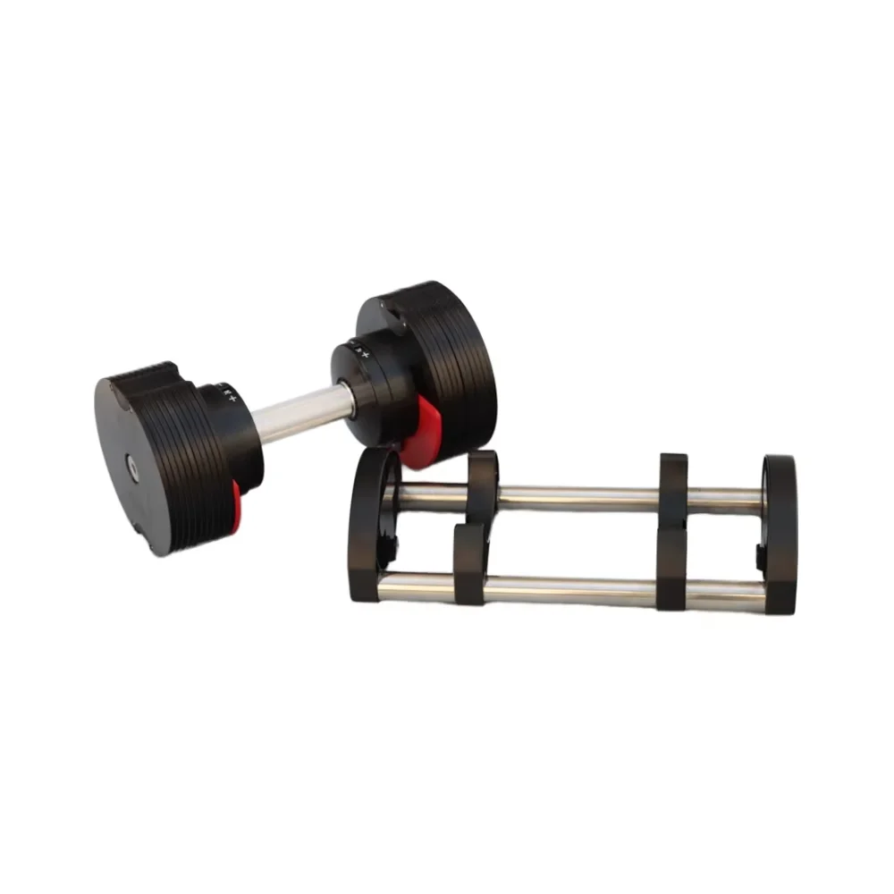 

Adjustable Steel Dumbbells for Home Gym Fitness Custom Weight Features for Arms Exercise 1kg Increment Dumbbell Rack