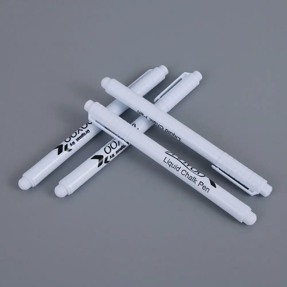 1/5/10 pcs Glass Windows Chalkboard Pen Black Board Marker White Liquid Chalk Pen