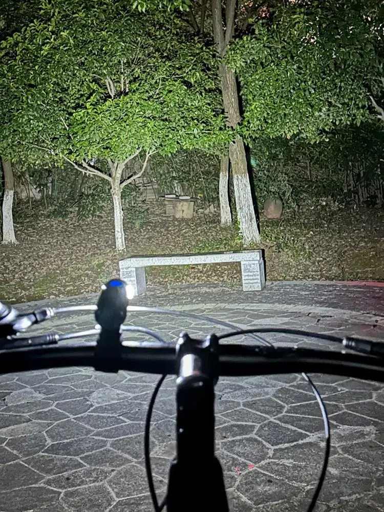 AliExpress NONE Super Bright Bicycle 3 LED Light USB Type-C Rechargeable Outdoor Waterproof Portable Bicycle Flashligh Mountain Bicycle Lamp