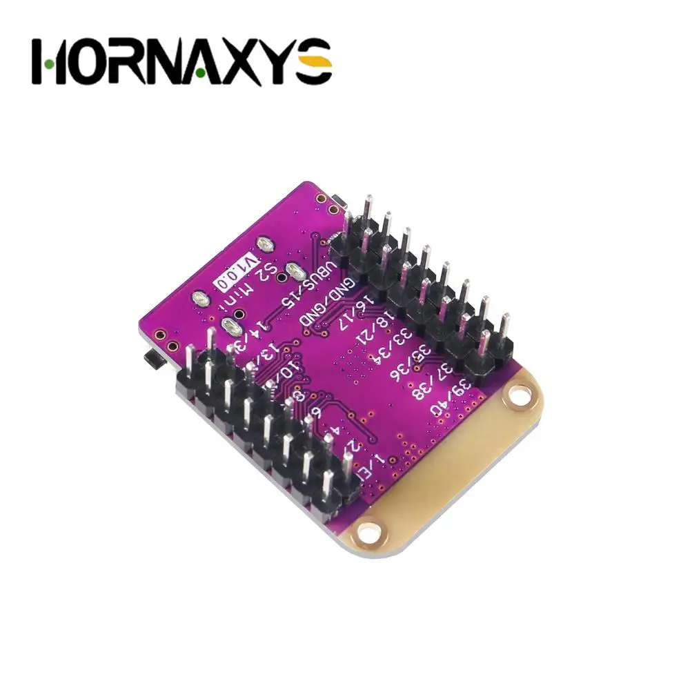 1-10Pcs ESP32 S2 Mini WiFi Board Based ESP32-S2FN4R2 ESP32-S2 4MB Flash Type-C Connect Compatible with MicroPython