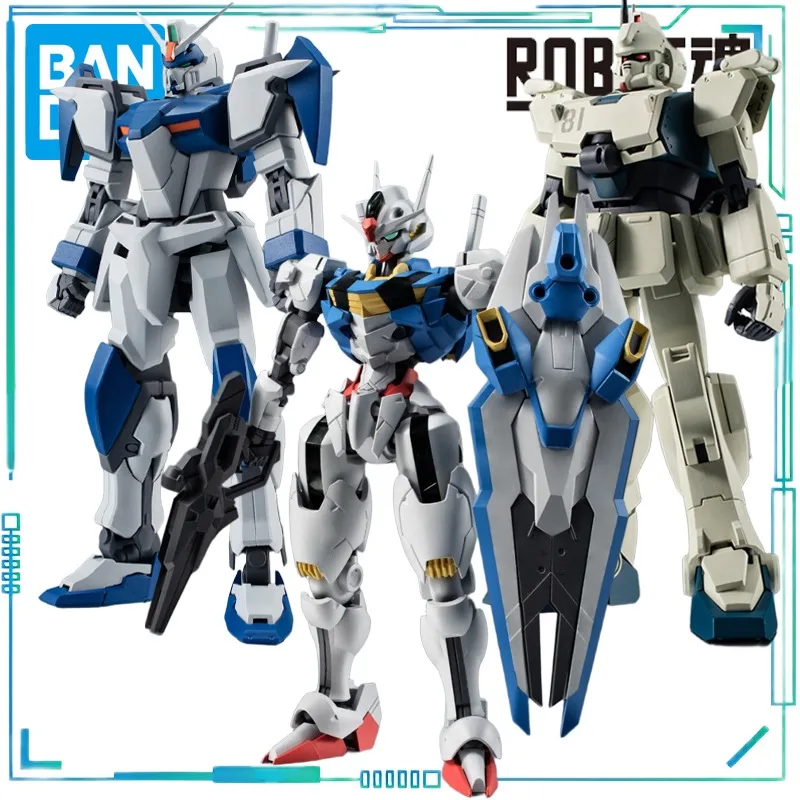 

BANDAI Genuine ROBOT Soul Series Regular Version 301 XVX-016，302 RX-79(G)Ez-8， 304 Duel Gundam Finished Product Model Collect