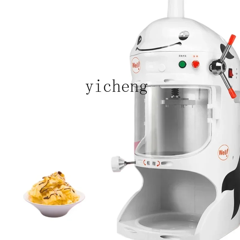 

Shaved Ice Maker Ice Crusher for Milk Tea Shops Automatic Electric Snowflake Ice Machine Icicle Machine