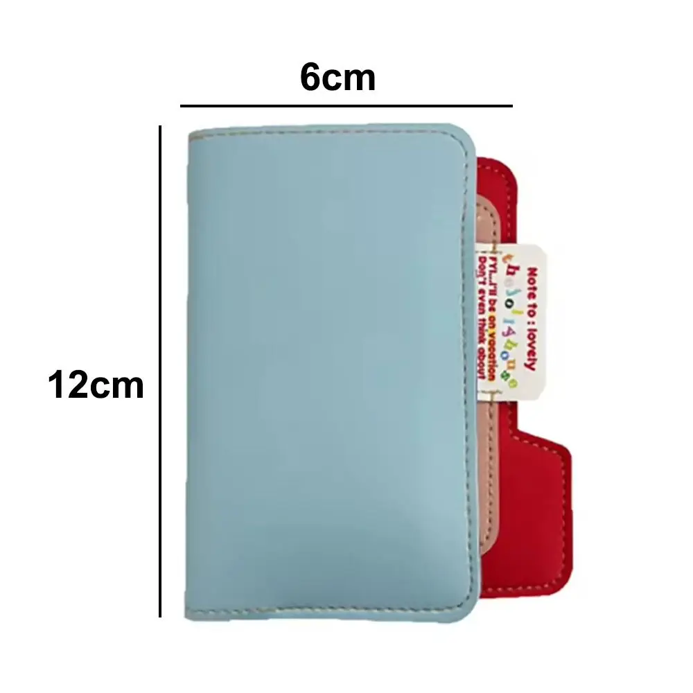 Tarjetero de cuero PU, tarjeteros ligeros, bolsa para tarjetas, Protector de pasaporte ultrafino de Color caramelo, accesorios de viaje