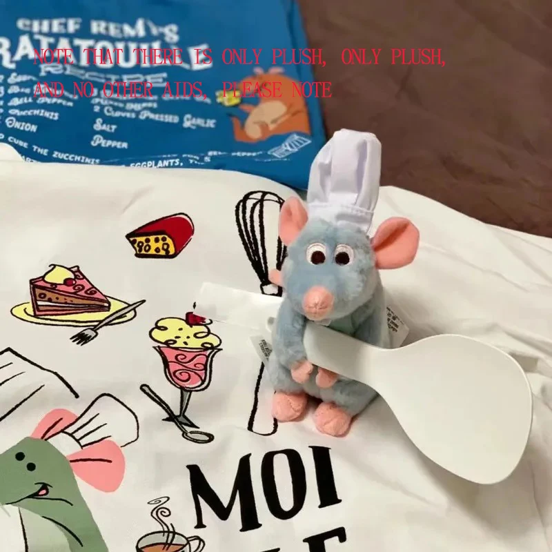 Disney Ratatouil Chef Remy Magnet Shoulder Buddy Plush Toy With Magnetic Base Diy Decoration Stuffed Doll Children Birthday Gift