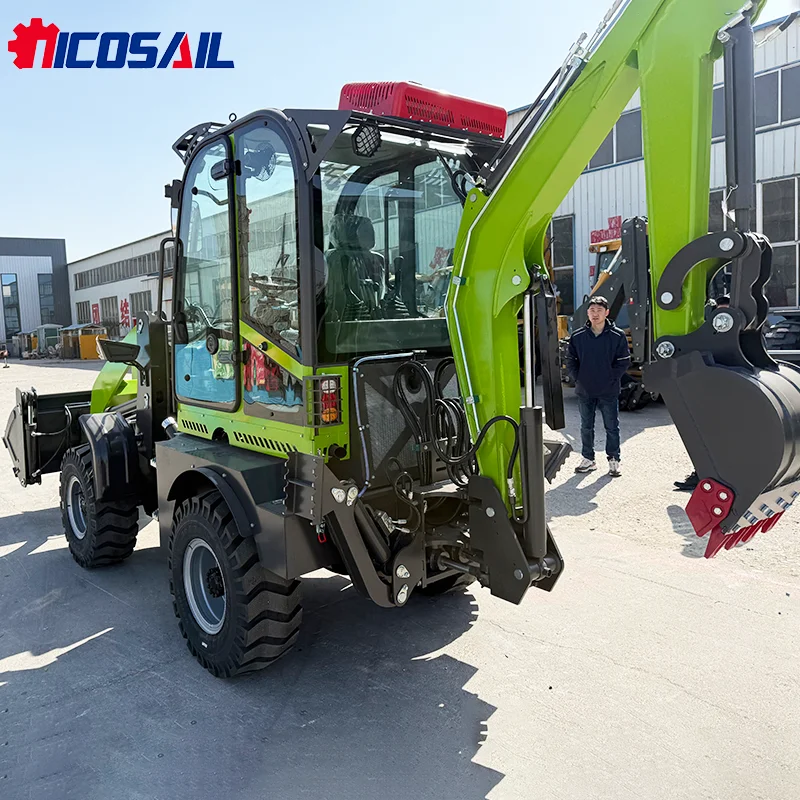 Backhoe Loader With…