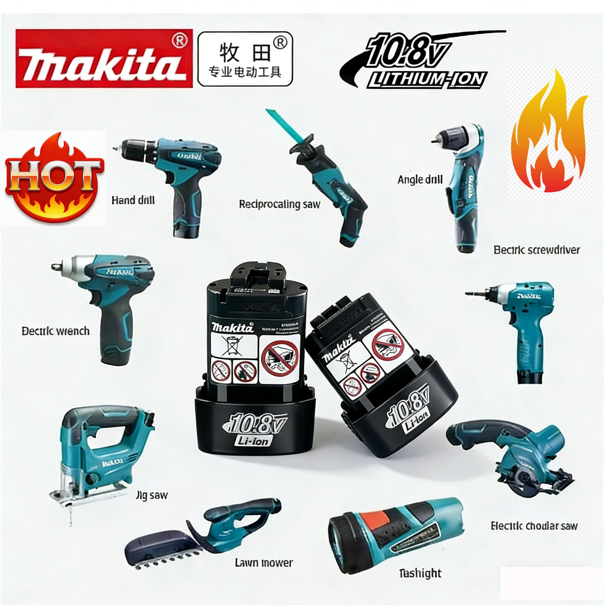 🔋Makita10.8V Origin…