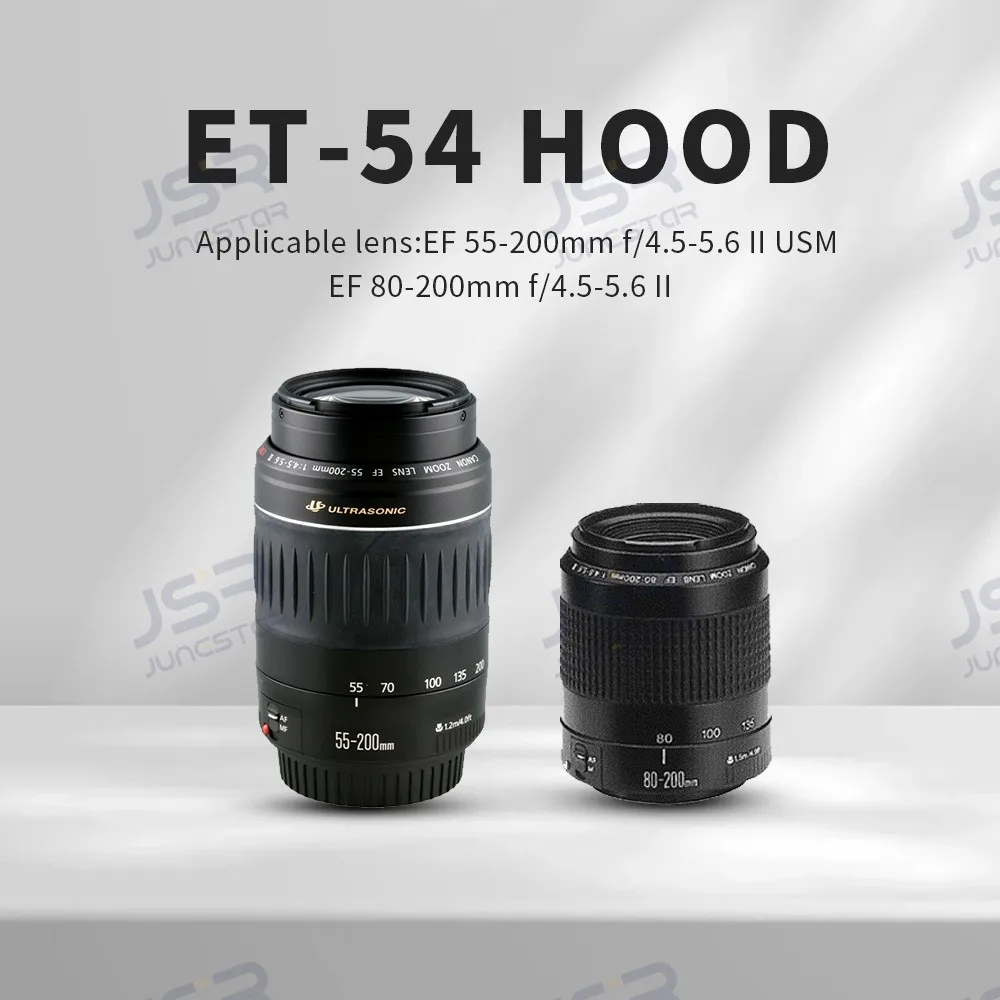 ET-54 light shield suitable for Canon 55-200mm f/4.5-5.6 II USM80-200 mount light shield