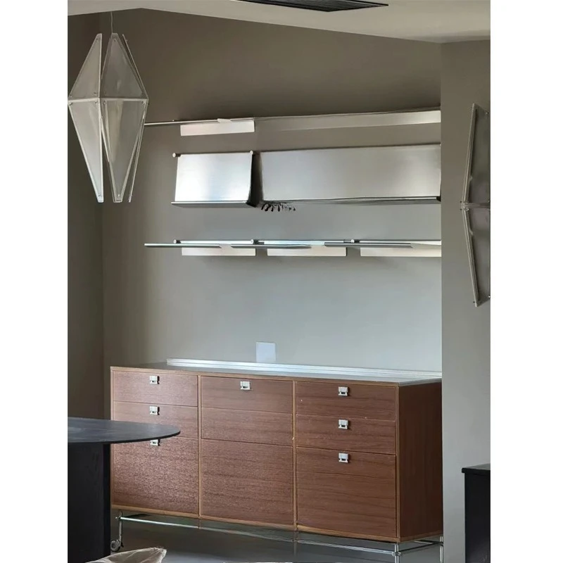 

Clumsy series medieval solid wood dining and combination household dining modern light luxury rectangular storage cabinet