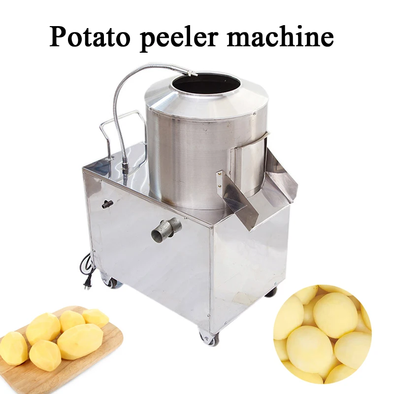 

Commercial Electric Potato Peeler Machine Peeling Cleaning Industrial Onion Coconut Shelling Washing Fruit Vegetable Cleaning