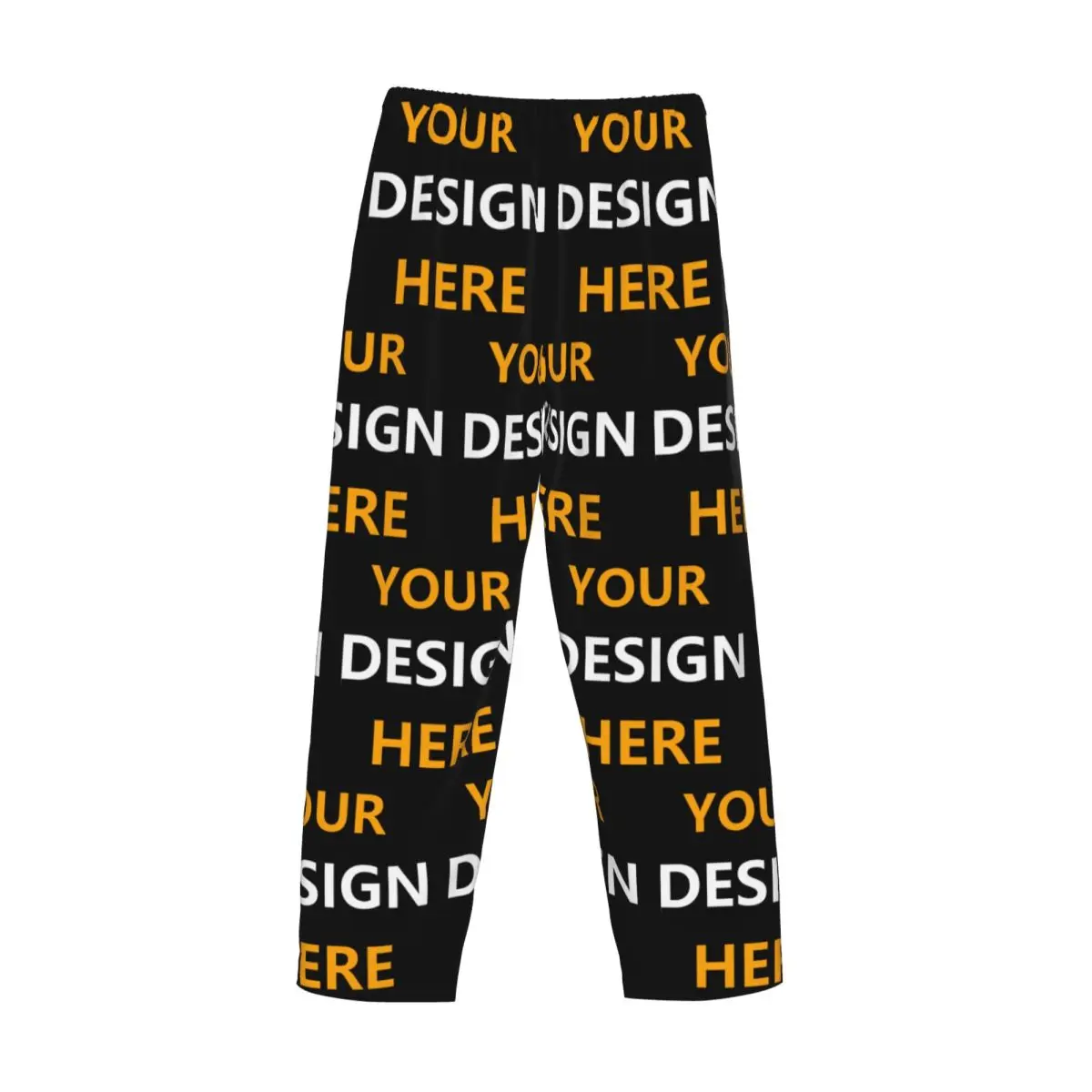 Custom Men Custom Your Design Here Pajama Pants Printed Personalized Sleep Sleepwear Bottoms with Pockets