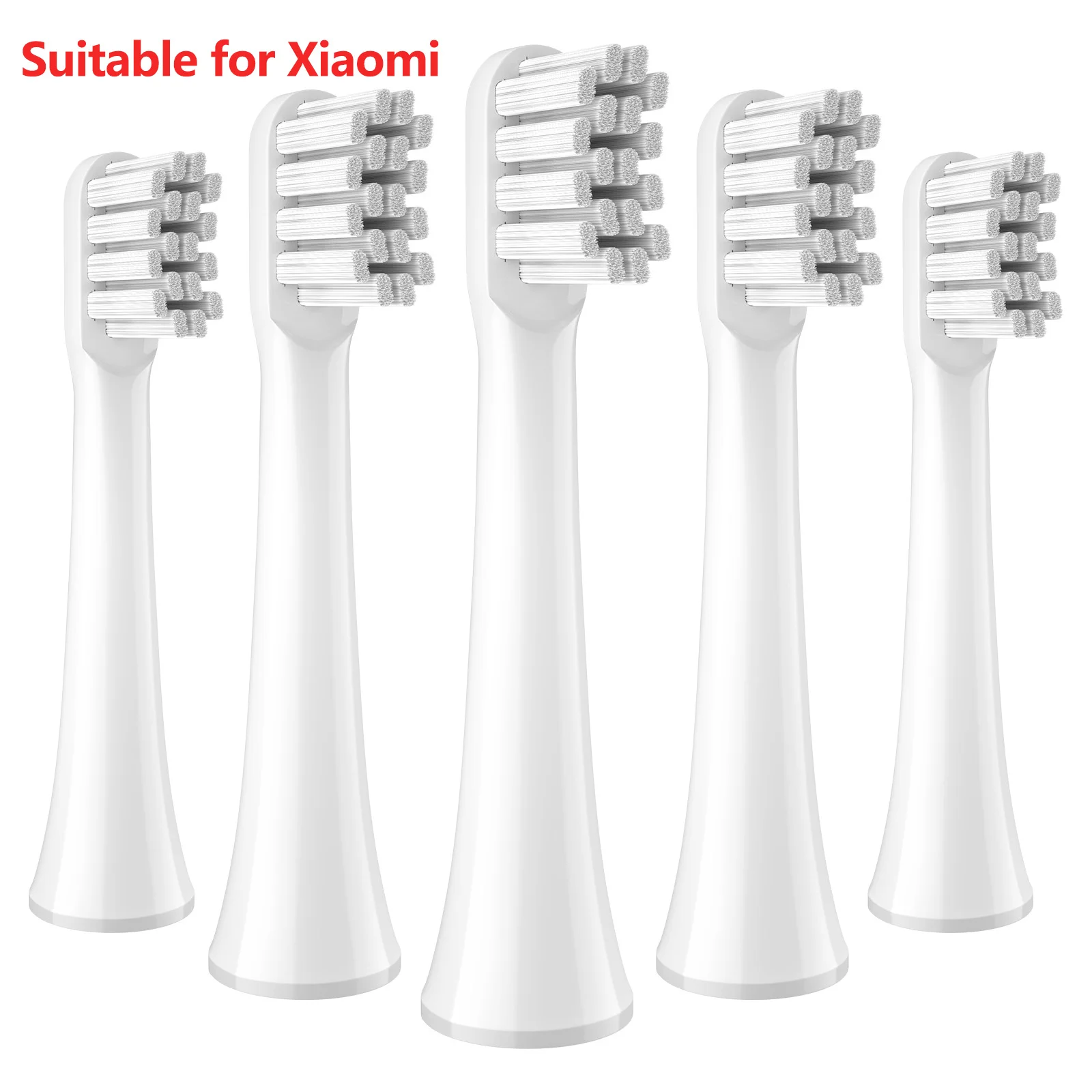 

5PC toothbrush replacement brush head, compatible with Xiaomi, individually packaged, compatible with T100 series