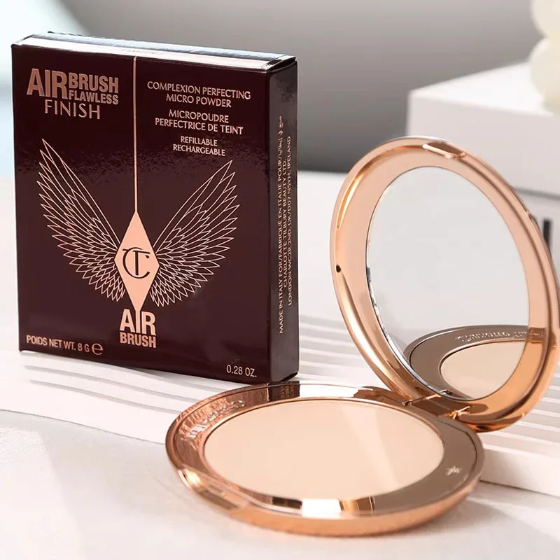 Charlotte Tilbury Set Pressed Powder Oil Control Matte High Gloss Face Repair Honey Powder Celebrity Same Brand Makeup Products - view 3