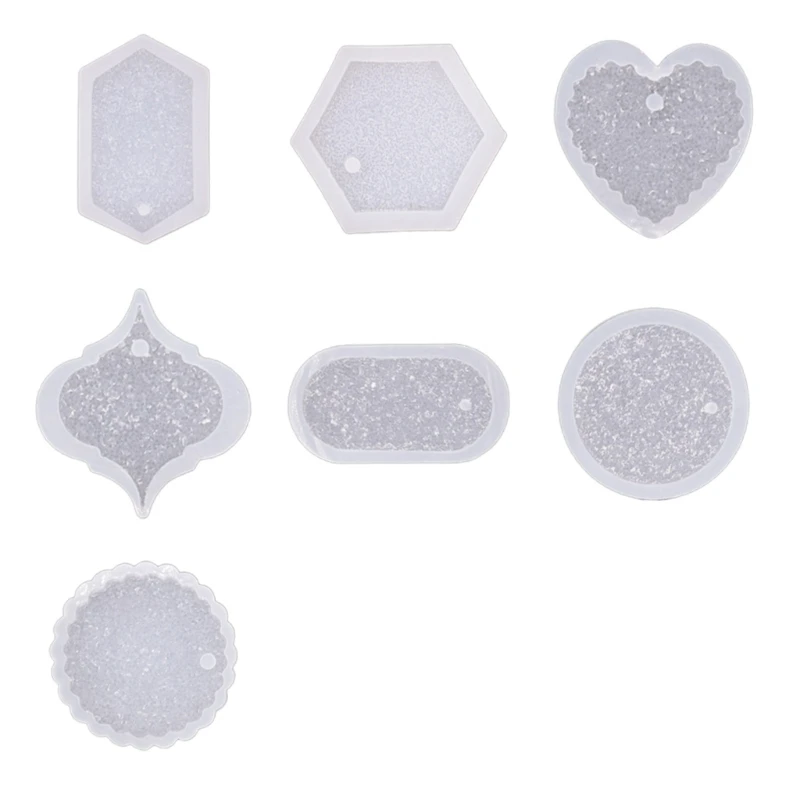 E15E DIY Diamond Listing Silicone Epoxy Resin Mold Diamond Irregular Art