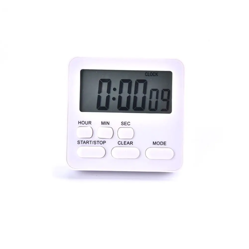 

1Pcs Cooking Kitchen Accessory Sleep LCD Digital Display With Flashing Light Kitchen Timer Stopwatch Alarm Clock