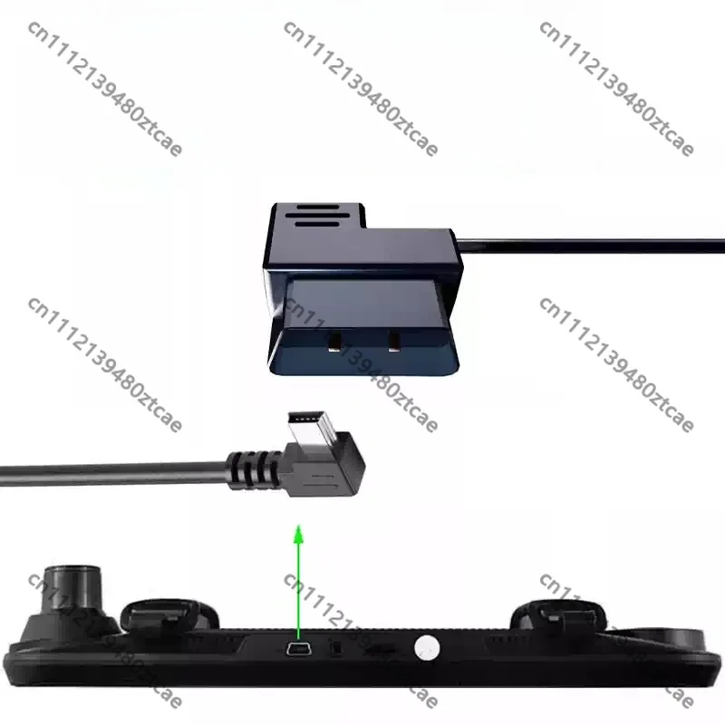 OBD Powered Microwave Radar 360 Panoramic Dashcam, Parking Sentinel Mode with Step Down Cable