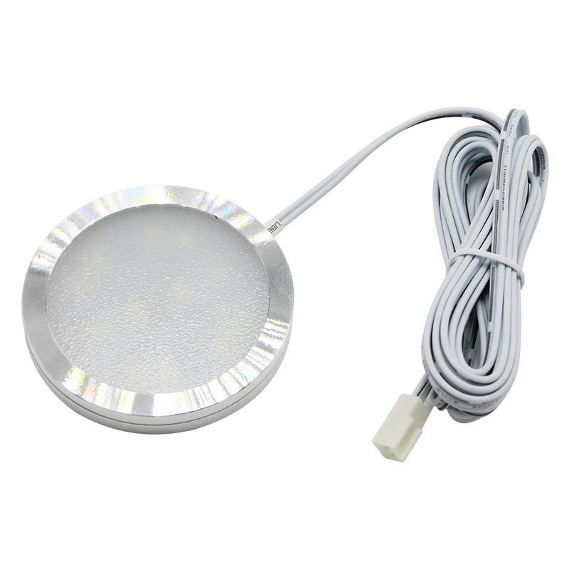 Lampu Plafon Bulat 12v Berkualitas Tinggi Lampu Plafon Tersembunyi Aluminium Kamar Tidur Ruang Tamu Ruang Makan RV