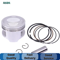 48mm 48.25mm 48.5mm STD +25 +50 0.25 0.5 Motorcycle Engine Cylinder Piston Rings Kit for Yamaha 1HX FZ250 Fazer 250 FZ 250 1985