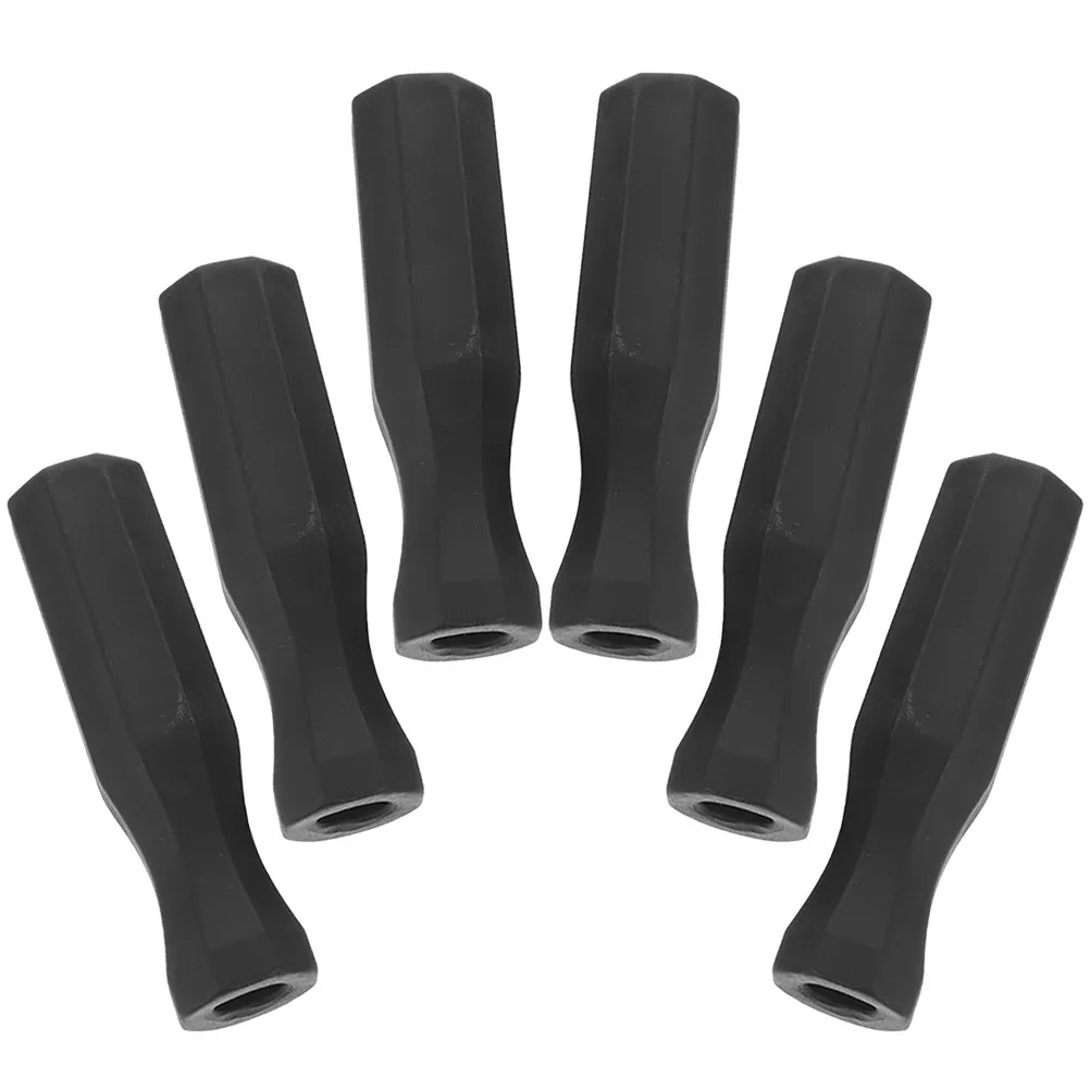 

6Pcs Table Football Handles Replacement Lightweight Easy-Grip Foosball Handle for Intense Game Professional Table Soccer Machine