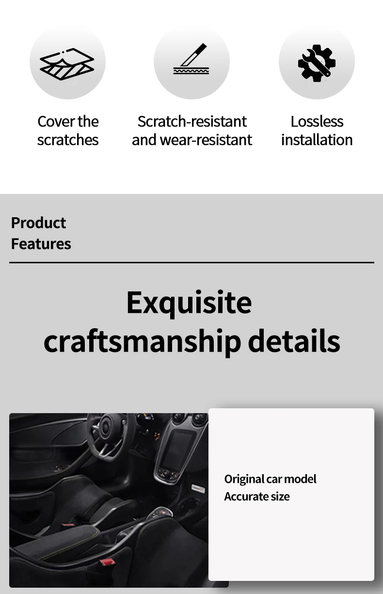 Carbon Faser Für BMW 2/3/4/i4 Serie Z4 X3 X5 X6 X7 Auto Getriebe Shift Panel trim Rahmen Aufkleber Anti Scratch Innen Zubehör – Detail 4
