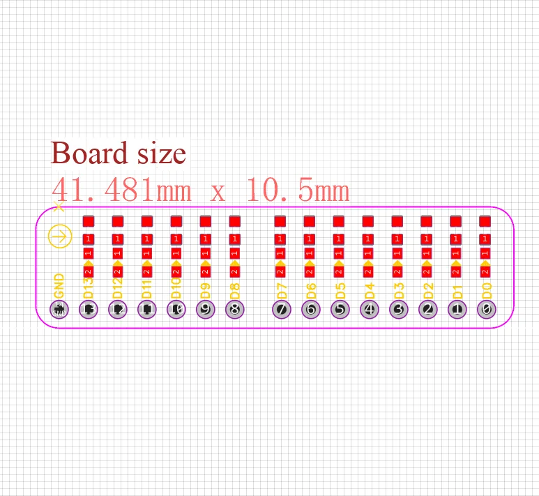 Wasserfall-Licht-Kit PCB Wasserfall-Licht Elektronische DIY-Teile Elektronische Produktion Wasserfall-Lichtmodul kompatibel mit Arduino – Detail 3