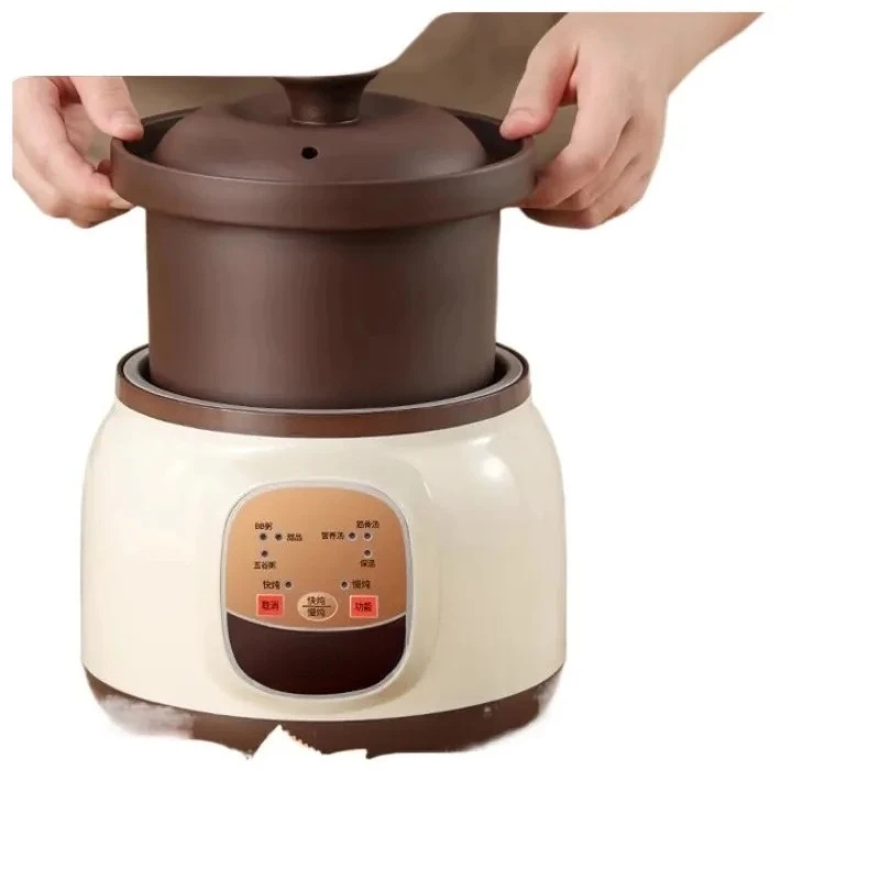 

Purple sand electric stew pot household automatic