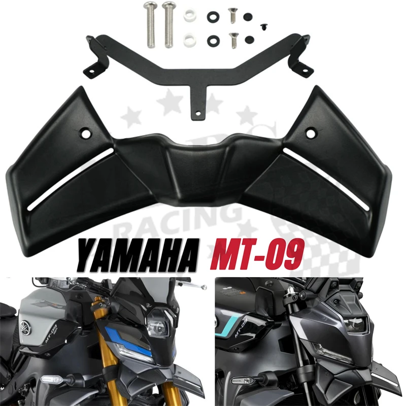 

2024 2025 2026 NEW MT09 For yamaha MT-09 MT09SP Motorcycle Sport Downforce Naked Forntal Spoilers Aerodynamic Wing Deflector