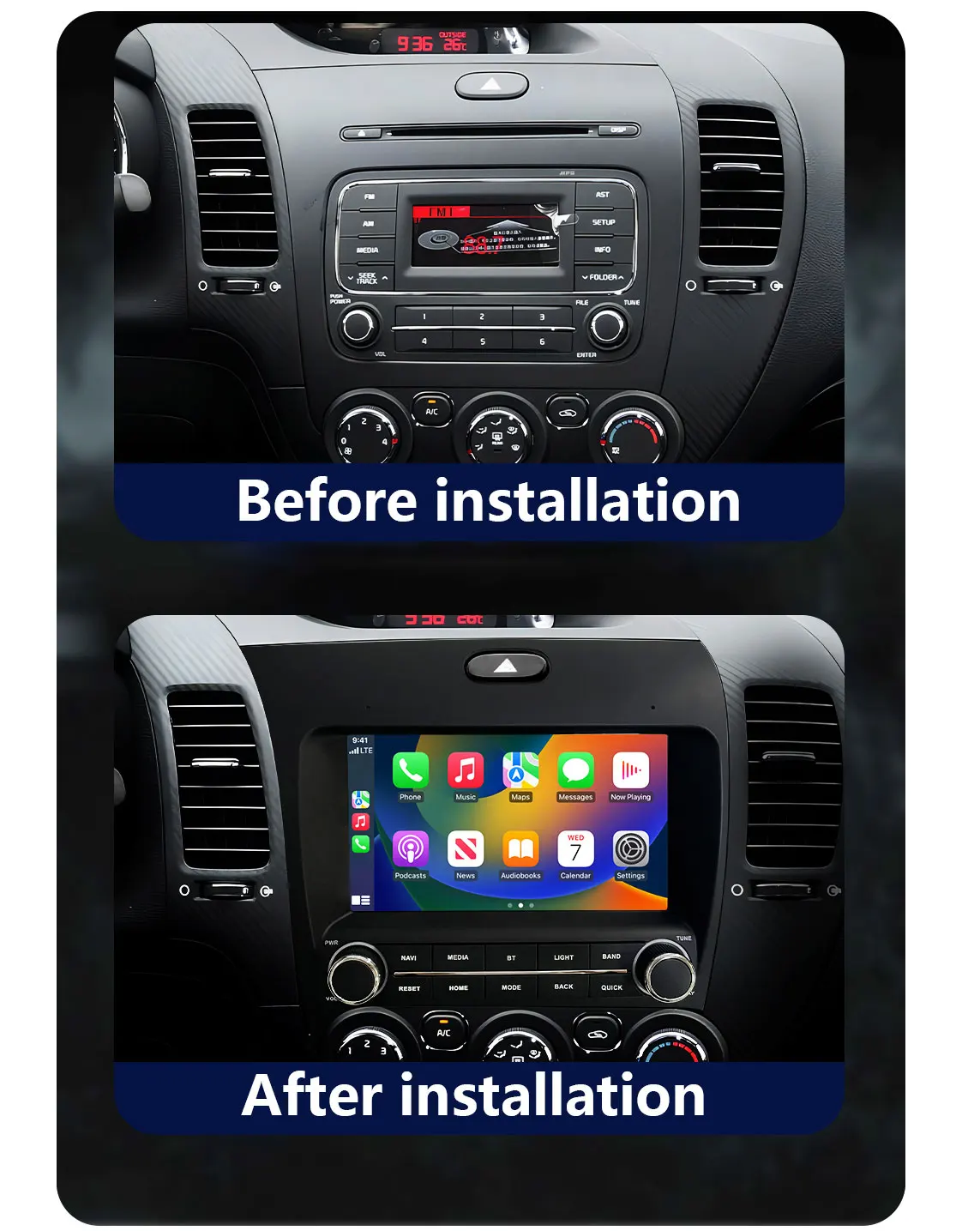 CHSTEK Car Navigation For Kia K3 Cerato 3 Forte YD 2013-2018 Android 4G WIFI GPS Central Smart Car System Multimedia Handsfree
