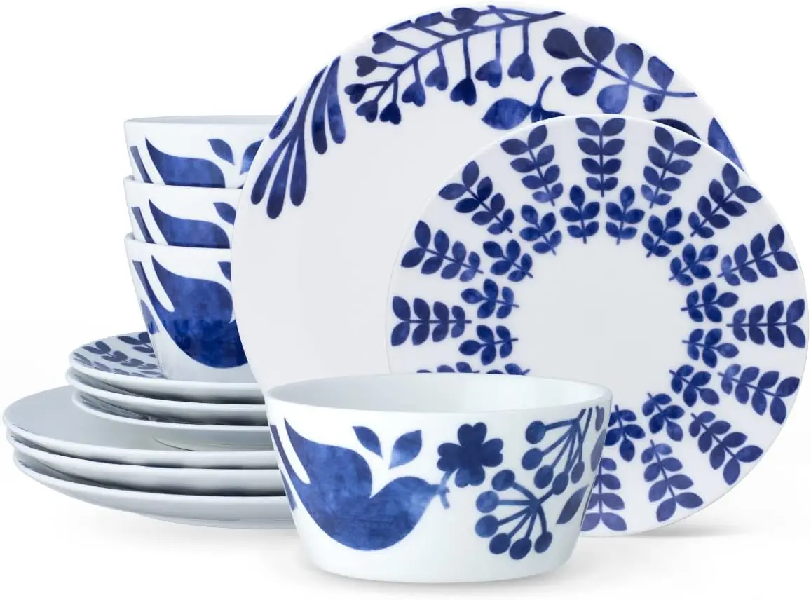 Sandefjord 12-Piece Dinnerware Set, Service for 4