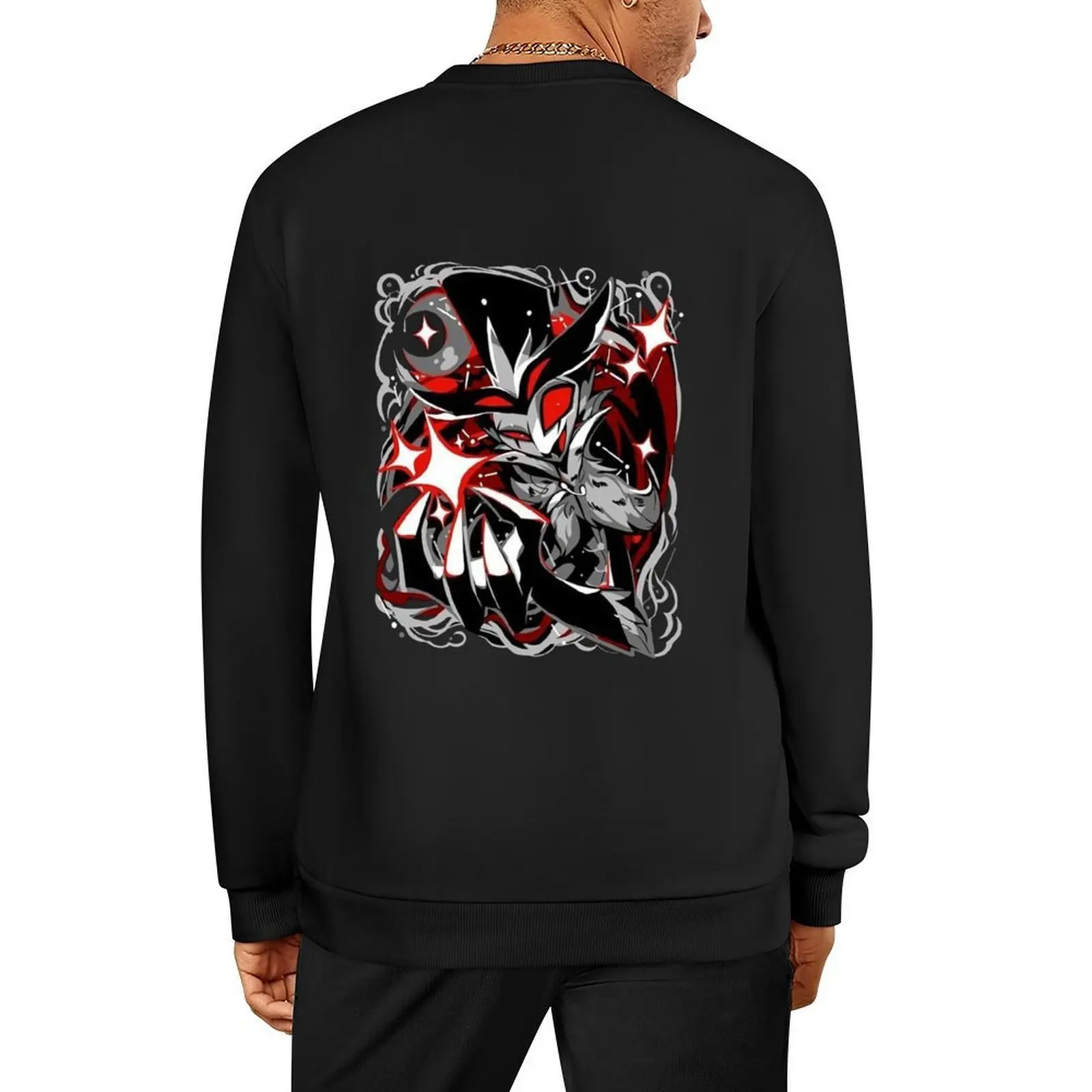 Helluva Boss - Stolas Pullover معطف رجالي ملابس رجالي ملابس أنيمي ملابس رجالي بلوزات