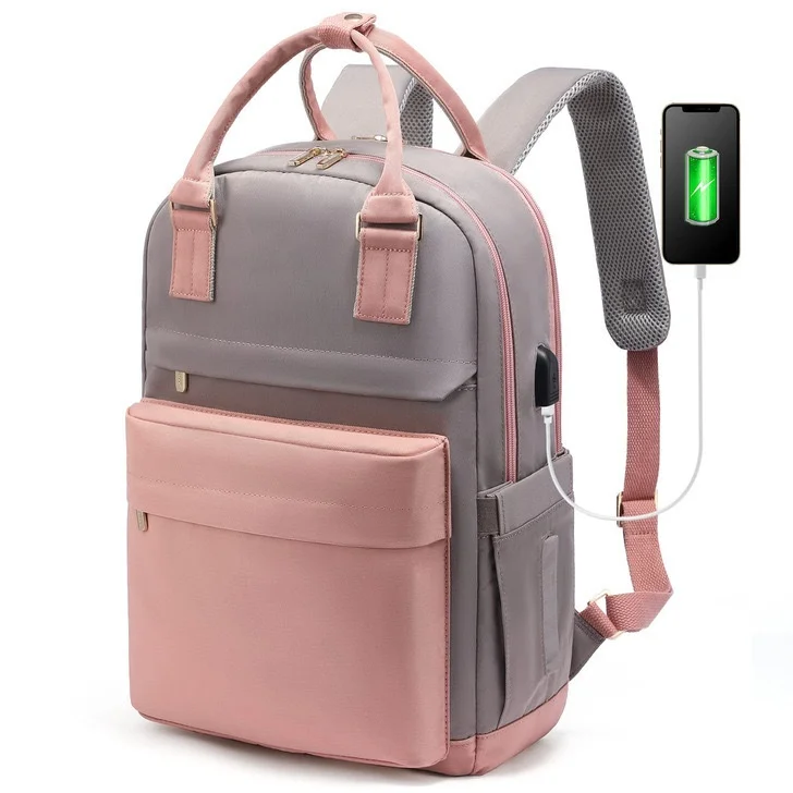 Women's Travel Backpack Women's Laptop Backpack 15-inch Laptop Bag with USB Port