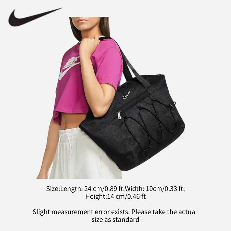

Nike Women's Bag Shoulder Bag New Sports Bag Fashion Tote Bag Casual Hand Carry Satchel CV0063-010
