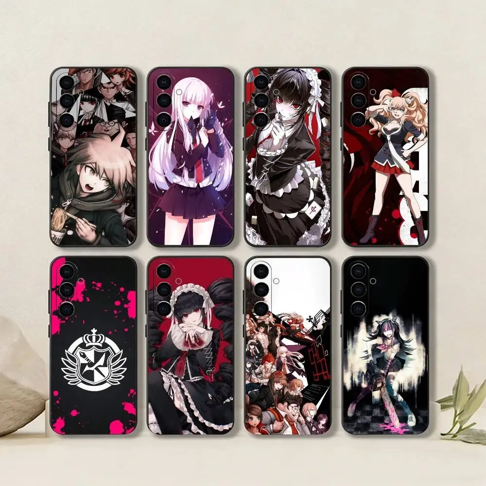 Makoto Naegi-Danganronpa   Phone Case For Samsung Galaxy A73,A72,A71,A70,A53,A52,A51,Others Soft Black Cover