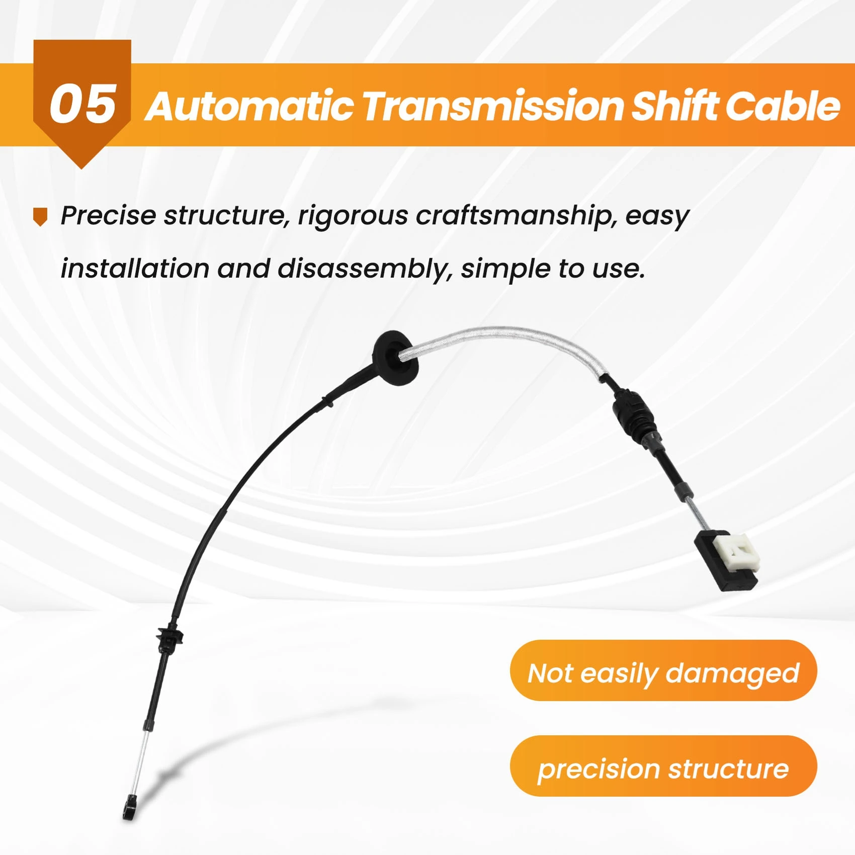 

Auto Transmission Console Shift Cable For Ford F-150 4R70W 2005- 2009, Part Numbers 5L3Z-7E395-AA, 5L3Z7E395AA