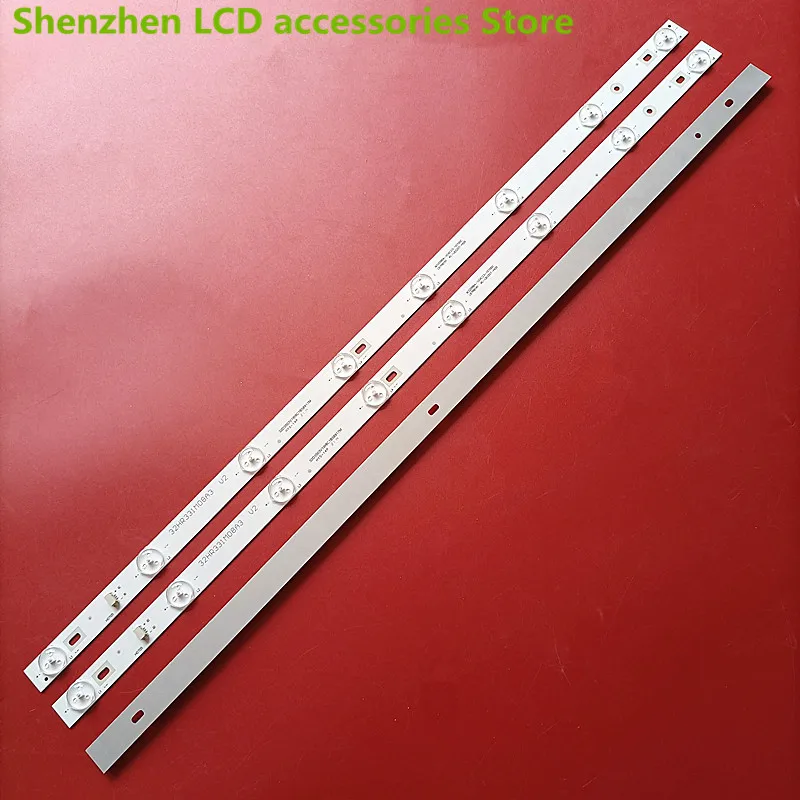 الأصلي ل 32 بوصة B32A380 L32F1600B L32B2810 LE32D99 32HR331M08A3 588 مللي متر 8LED 3 فولت 100% جديد LED الخلفية قطاع