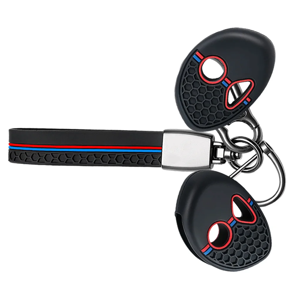 Key Fob Case With Keychain For BMW F650GS F700GS F750GS F800GS F850GS R1200GS R1250GS S1000XR S1000RR Motorcycle Durable Stylish