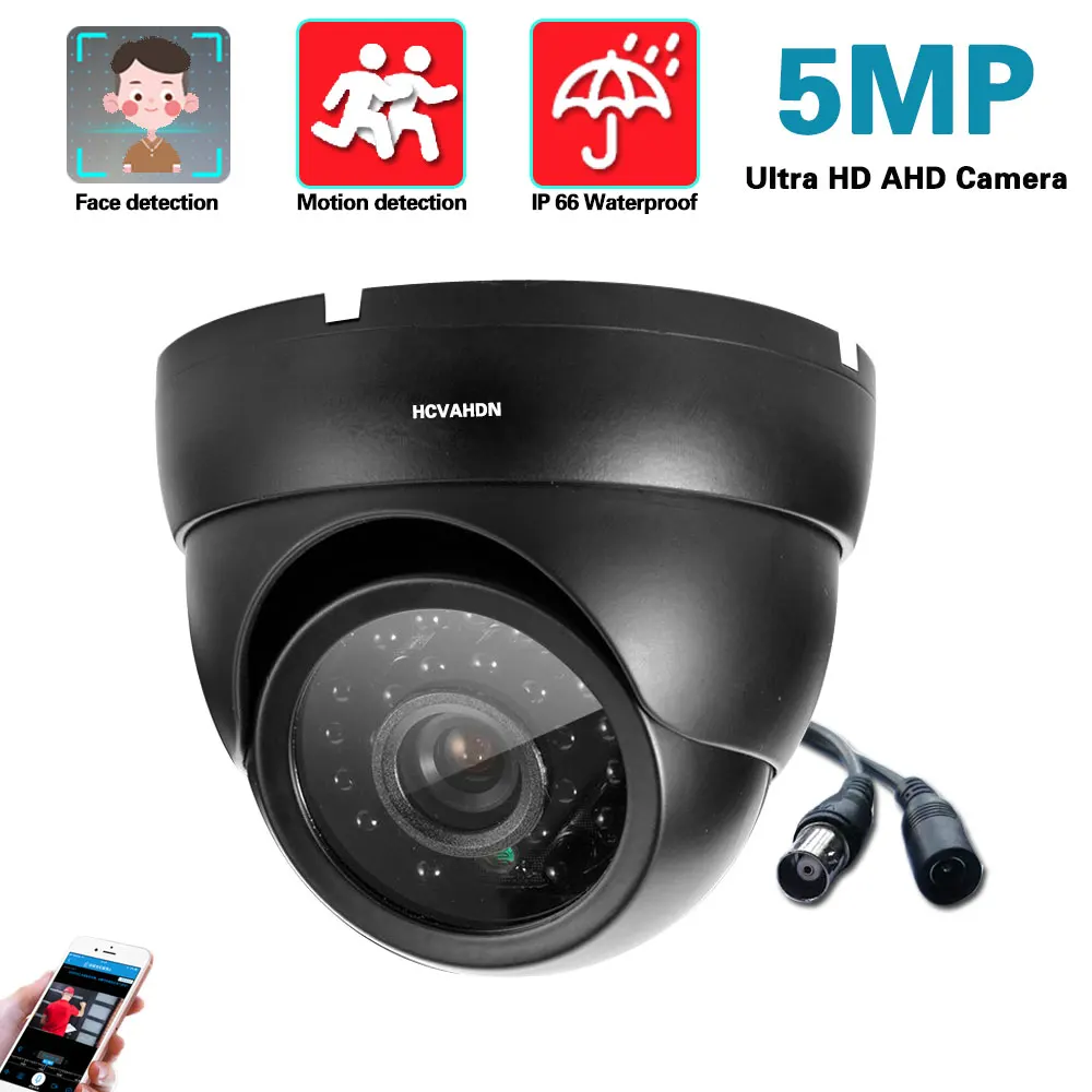 

AHD Analog Camera 5MP 4MP 1080P Surveillance Camera XMEYE 40M Night Vision CCTV Camera IR Outdoor HD Security Dome Cameras AHD