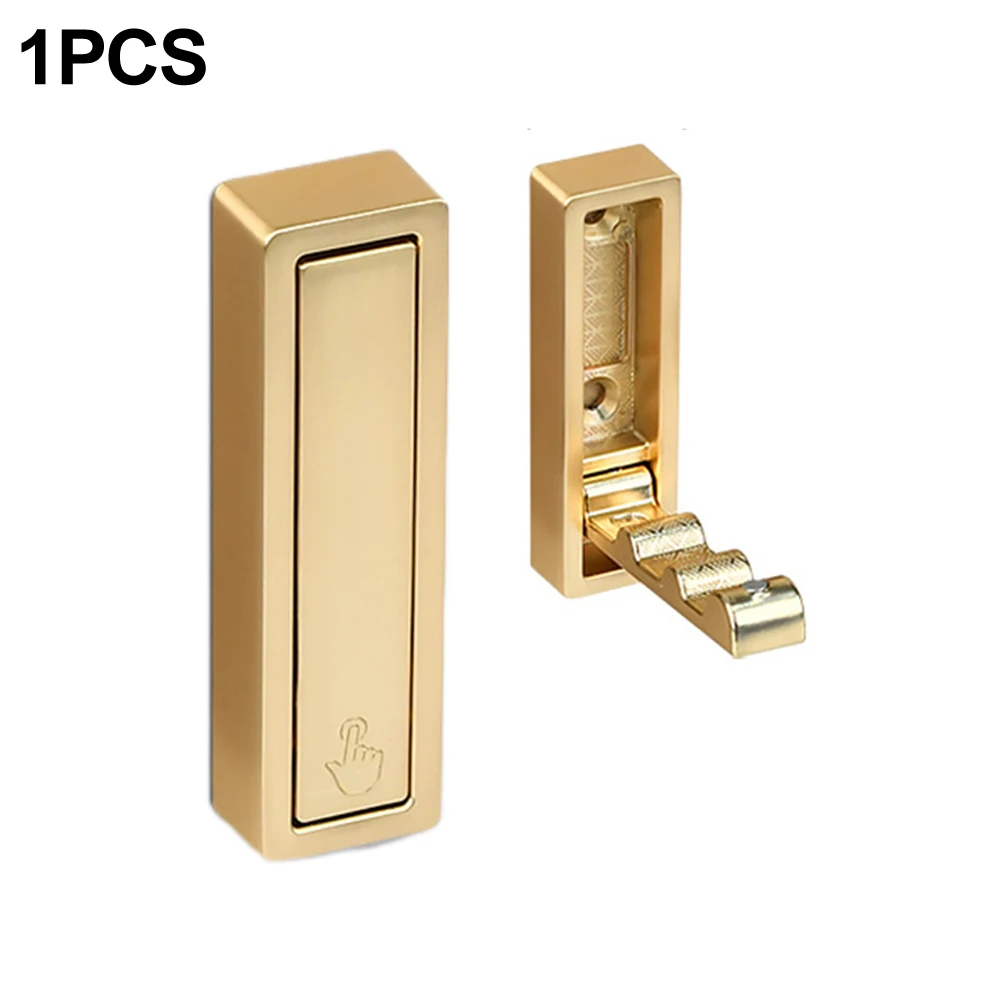 Wall Mounted Zinc Alloy Folding Hook for Bathroom and Bedroom Space Saving Clothes and Robe Hanger with Rustproof Material