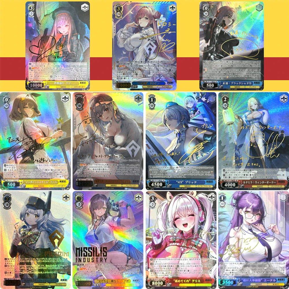 Anime characters Goddess Story Alice Rita Soda DIY Bronzing Homemade Xtreme Collection card Christmas birthday gift Game toys