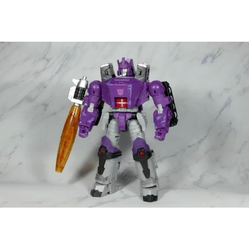 Oryginalny Hasbro Transformers War for Cybertron Kingdom F0701 Galvatron WFC-K28 Figurka Akcji z Klasą Lidera, Figurka Anime