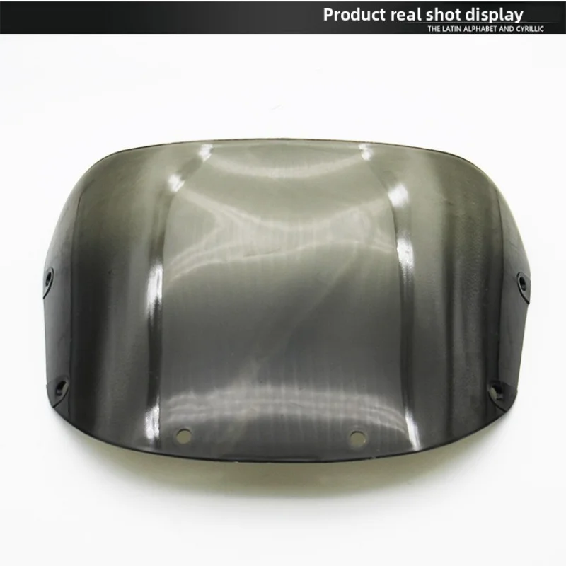 Osłona reflektora motocyklowego GS125, akcesoria z szybą deflektora powietrza, pasuje do szyby przedniej i owiewki Lingqi Suzuki Wang.