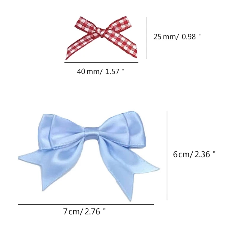 E15E DIY Decoration Pink White Bowknot Heart Packaging Material Kpop Photocard Holder Materials Gift Wrapping Accessories