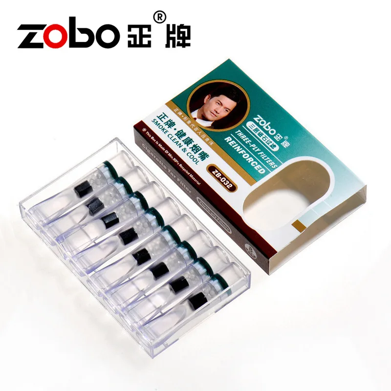 ZOBO Genuine Disposable Cigarette Tips with Triple Filtration, Magnetic Filter Mouthpieces for Smoking Accessories - Single Use