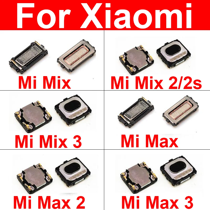 Earpiece Speaker For Xiaomi Mi Max Mix 2 2S 3 Ear Speaker Earpiece Ear-Speaker Cell Phone Parts Replacement Repair Parts