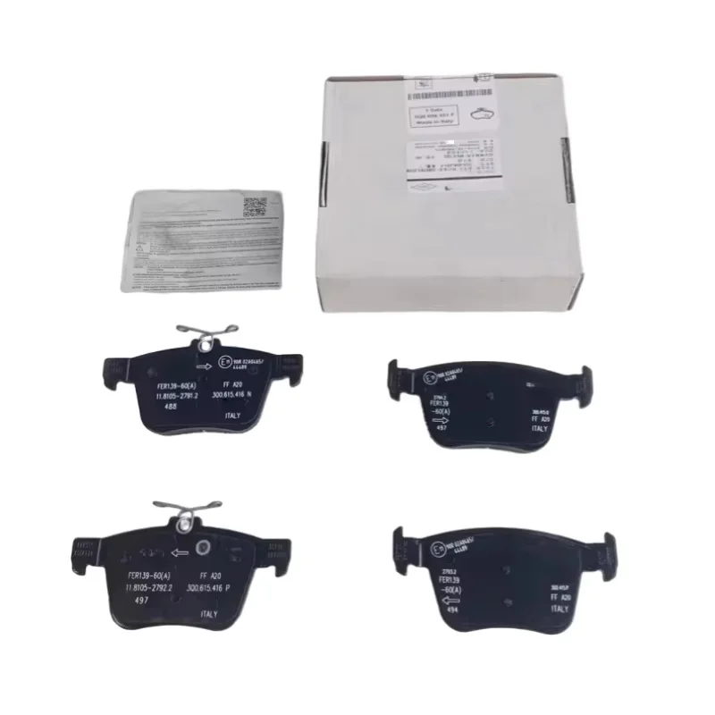 3Q0 698 451 F Suitable for Volkswagen Arteon Audi Q3 TT brake pads rear 3Q0698451F