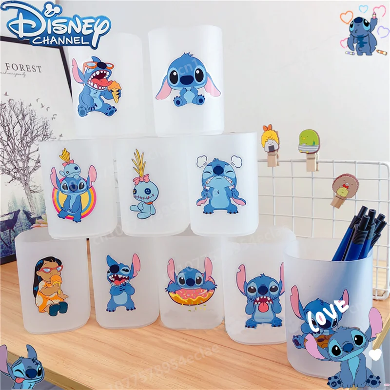 

Disney Stitch Cute Pencil Holder Creative Desktop Stationery Organizer Kids Stationery Cartoon Mickey Minnie Pencil Holder Gifts