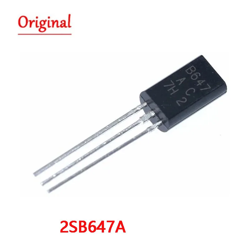 50PCS 2SB647AC 2SB647A TO92 2SB647 TO-92L B647 Triode new and original