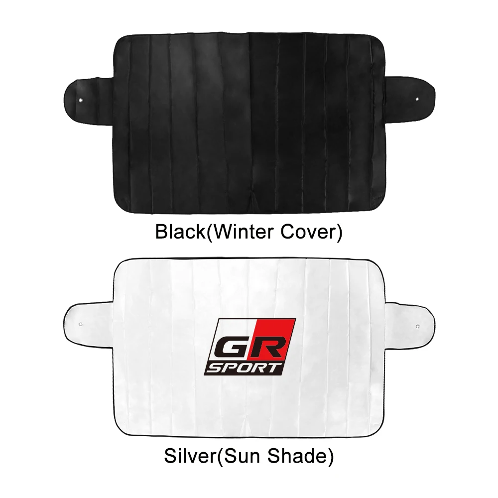 Car Windshield Sunshade Cover Auto Accessories For TOYOTA GR Yaris Sport Gazoo Racing Corolla Supra 86 Hilux C-HR Cross Prius
