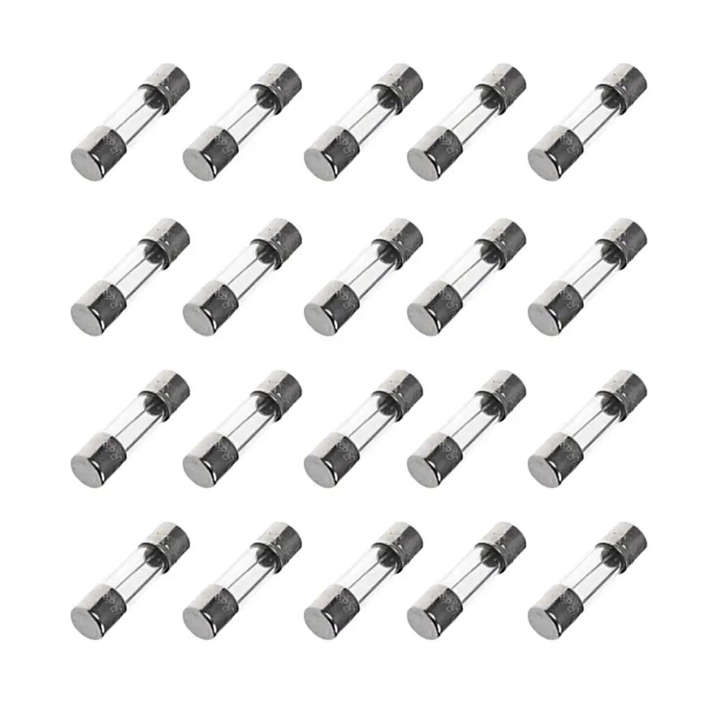 20 Pack 5 X 20mm 250V Fast Quick Blow Glass s Var Ratings .15A